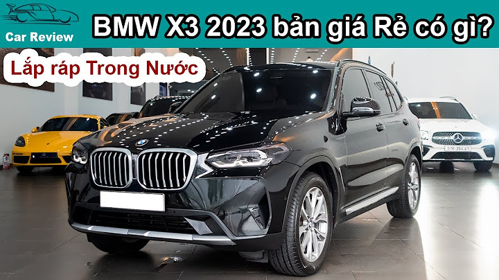 Bmw x3 đánh giá