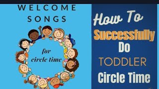 How to successfully do Toddler circle time |kids Rhymes |Circle Time|kids circle time|classroom