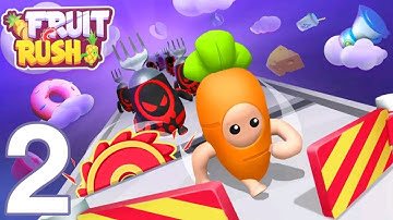Fruit Rush All Levels Gameplay Walkthrough Part 2 (Android/iOS)