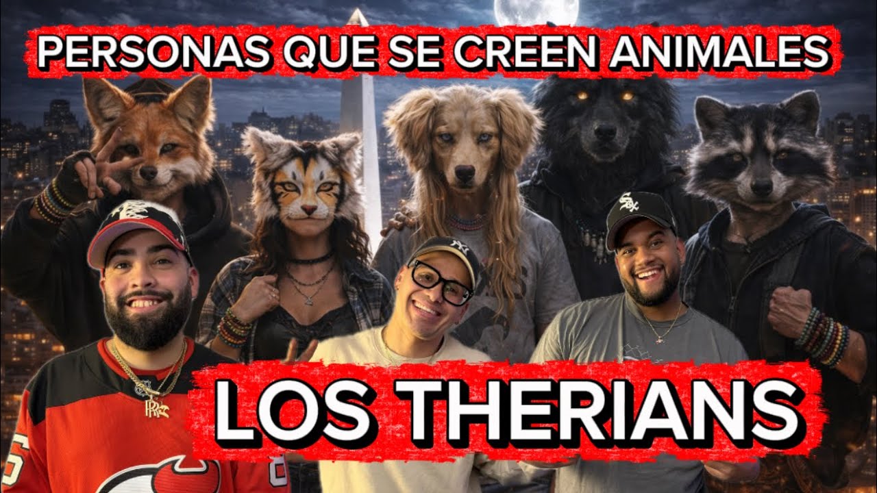 THERIANS HUMANOS QUE CREEN ANIMALES reacción 