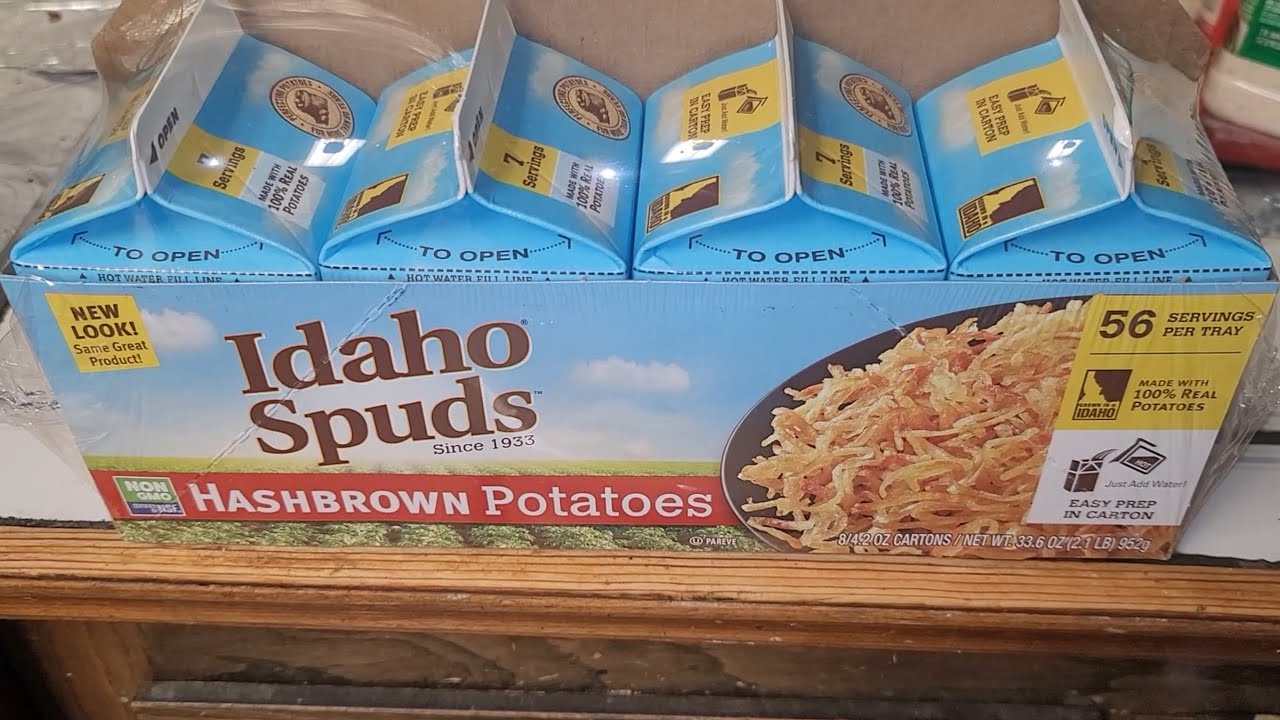 Costco Sale Item Review Idaho Spuds Hashbrown Hash brown Potatoes Taste