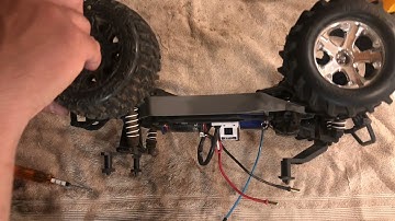 12mm to 17mm adaptor that can work but I do not recommend for a Stampede