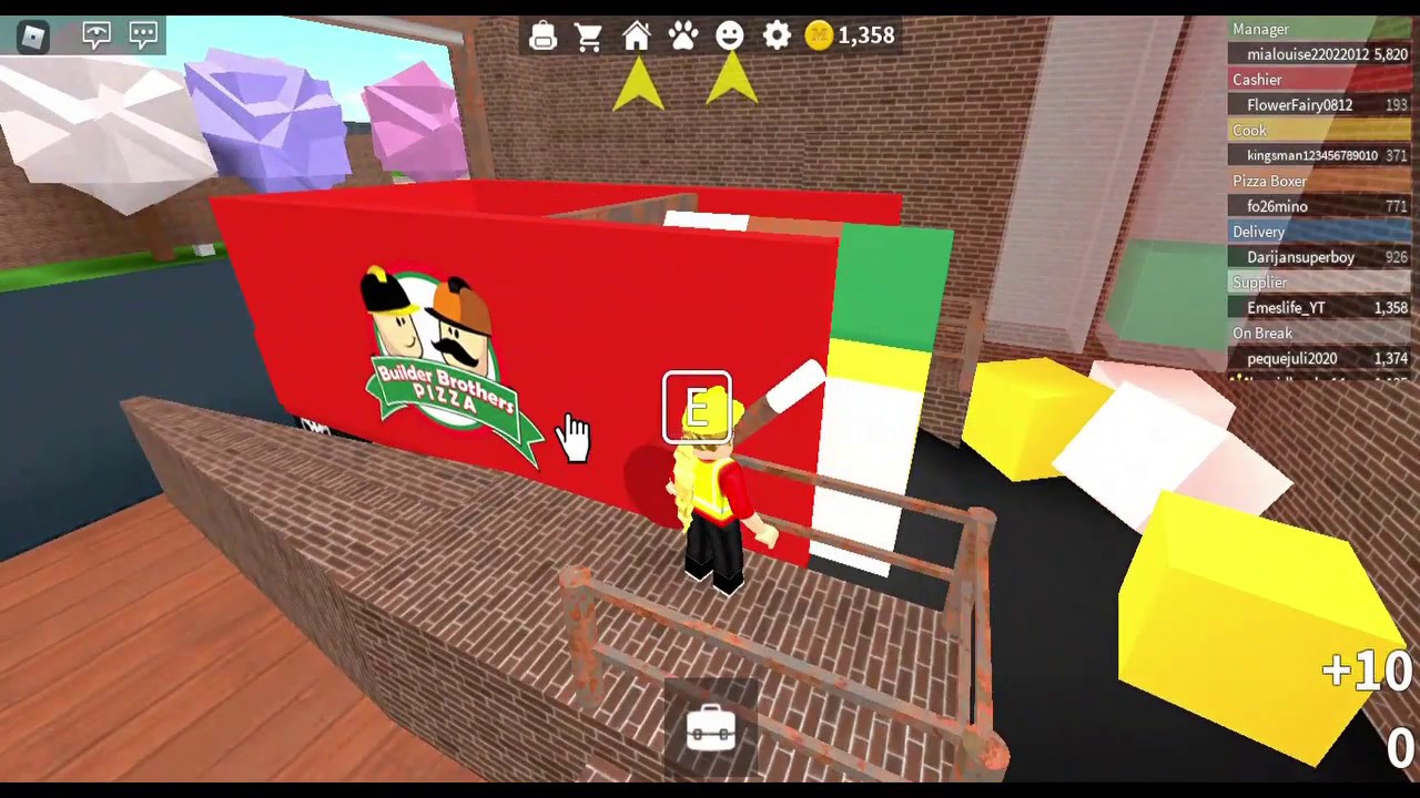 Eme Playing Work At A Pizza Place On Roblox And A Roblox Hack Youtube - roblox pizza game hacks