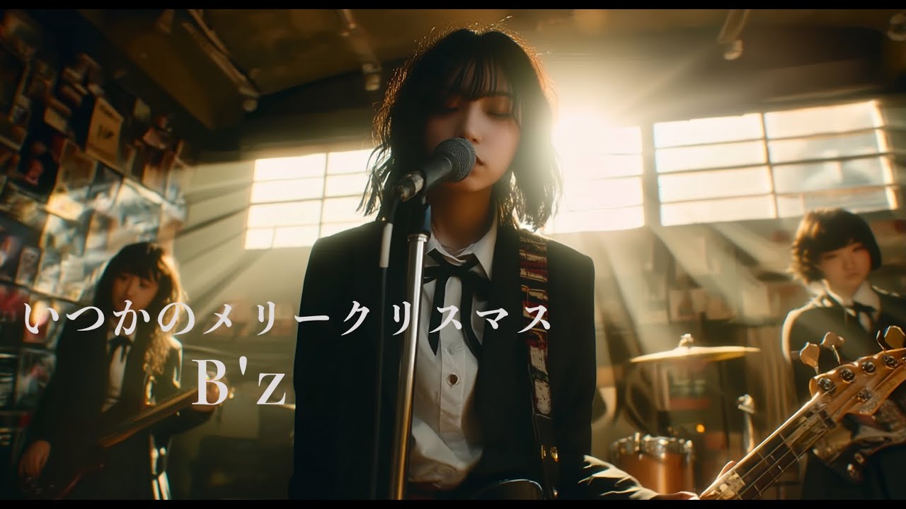 いつかのメリークリスマス / B'z 🎸放課後の女子高生軽音部が 歌ってみた [AI Sing Jpop  kAthrsIs -カタルシス-]