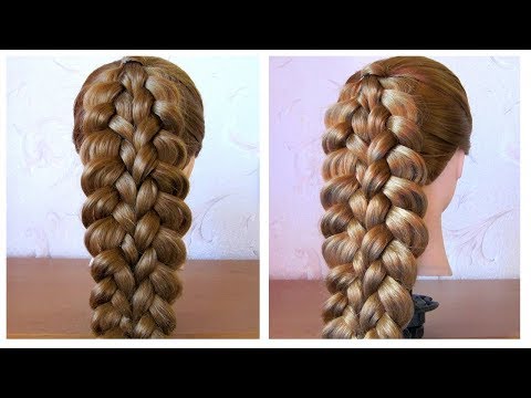 Tuto Coiffure Simple: Belle Coiffure Facile à Faire Cheveux Long/mi Long ♡ Easy Braid Hairstyle