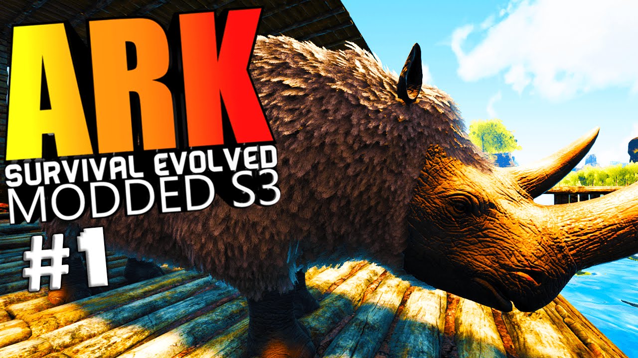 Ark Survival Evolved The Center Annunaki Genesis Epic Raft Base Modded 1 Ark Mods Gameplay Youtube