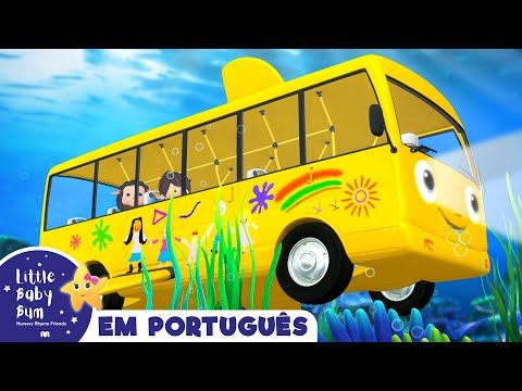 As rodas do ônibus debaixo de água V20 | 1 HORA de Little Baby Bum em Português | Canções Infantis