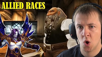 Marcel Reacts to The BEST Allied Race! (A WoW Machinima by Nixxiom)