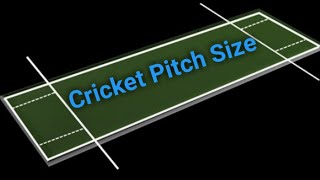 How to Mark Cricket Pitch | Cricket Pitch Measurement & Tool Real Size of Cricket Pitch Pitch Size screenshot 4