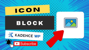 Kadence Blocks: Icon