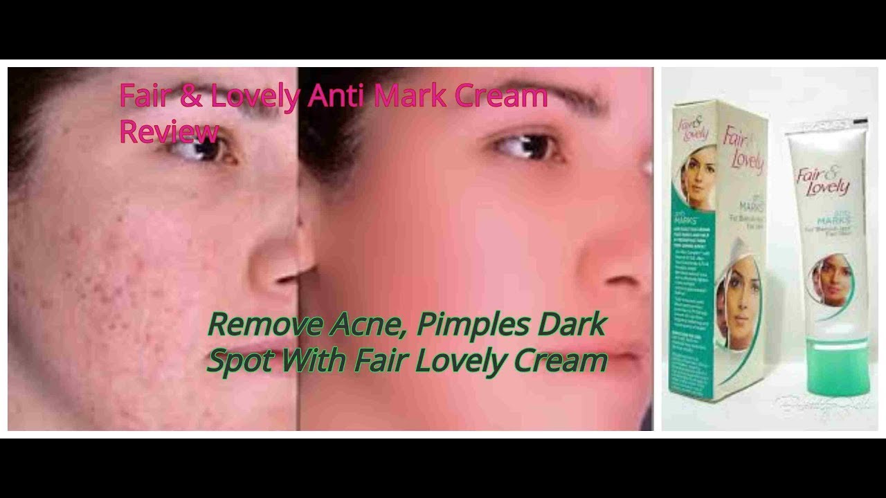 fair and lovely for dark spots