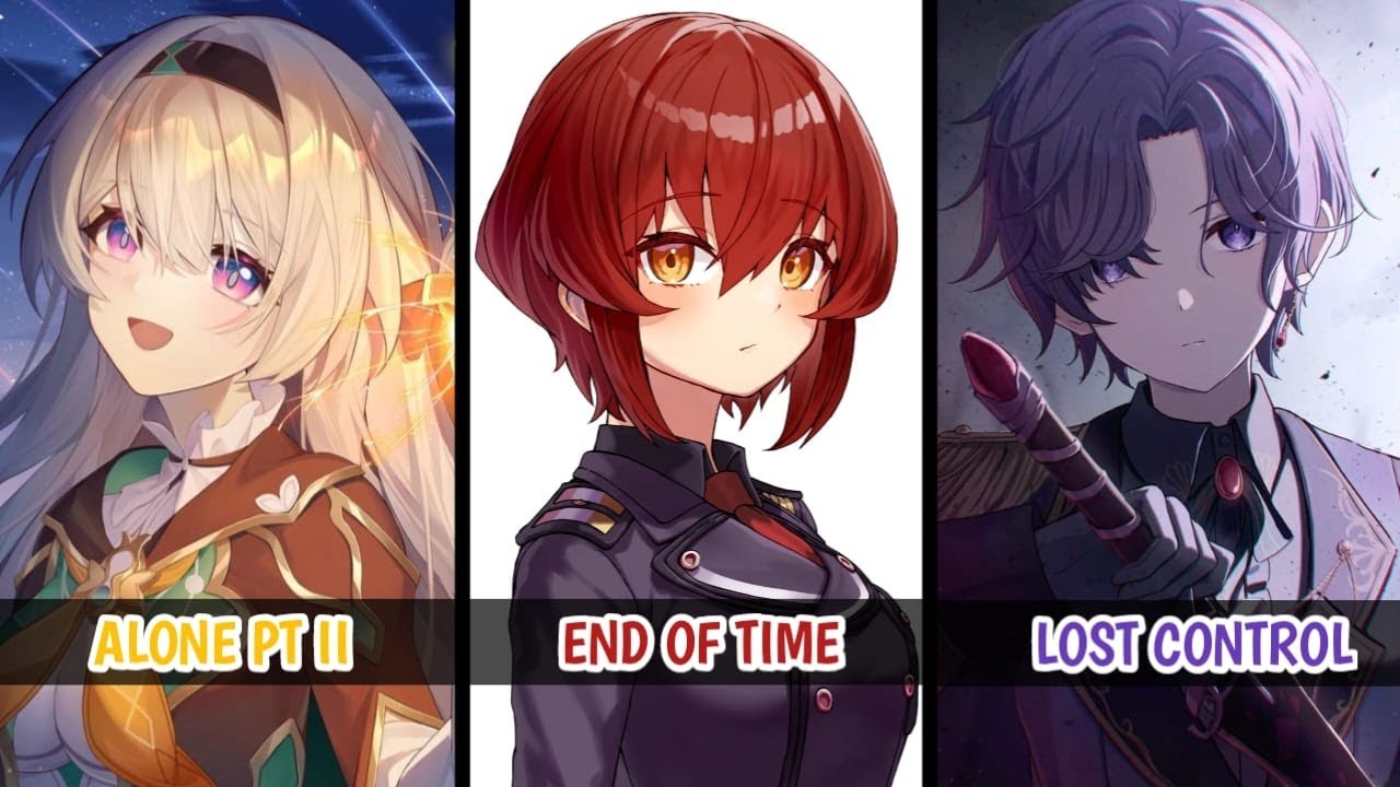 (Nightcore) Alone Pt II x End Of Time x Lost Control - Alan Walker, K-391, Ava Max, Ahrix & Sorana