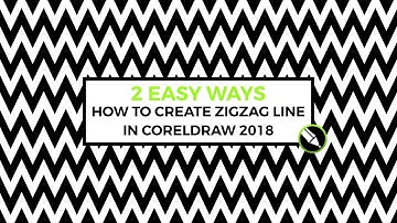 2 Easy Ways How to Create Zigzag Line in Coreldraw