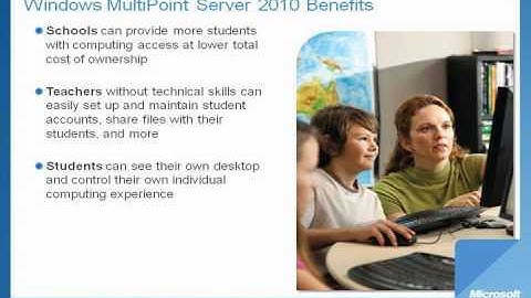 Introducing Windows MultiPoint Server 2010