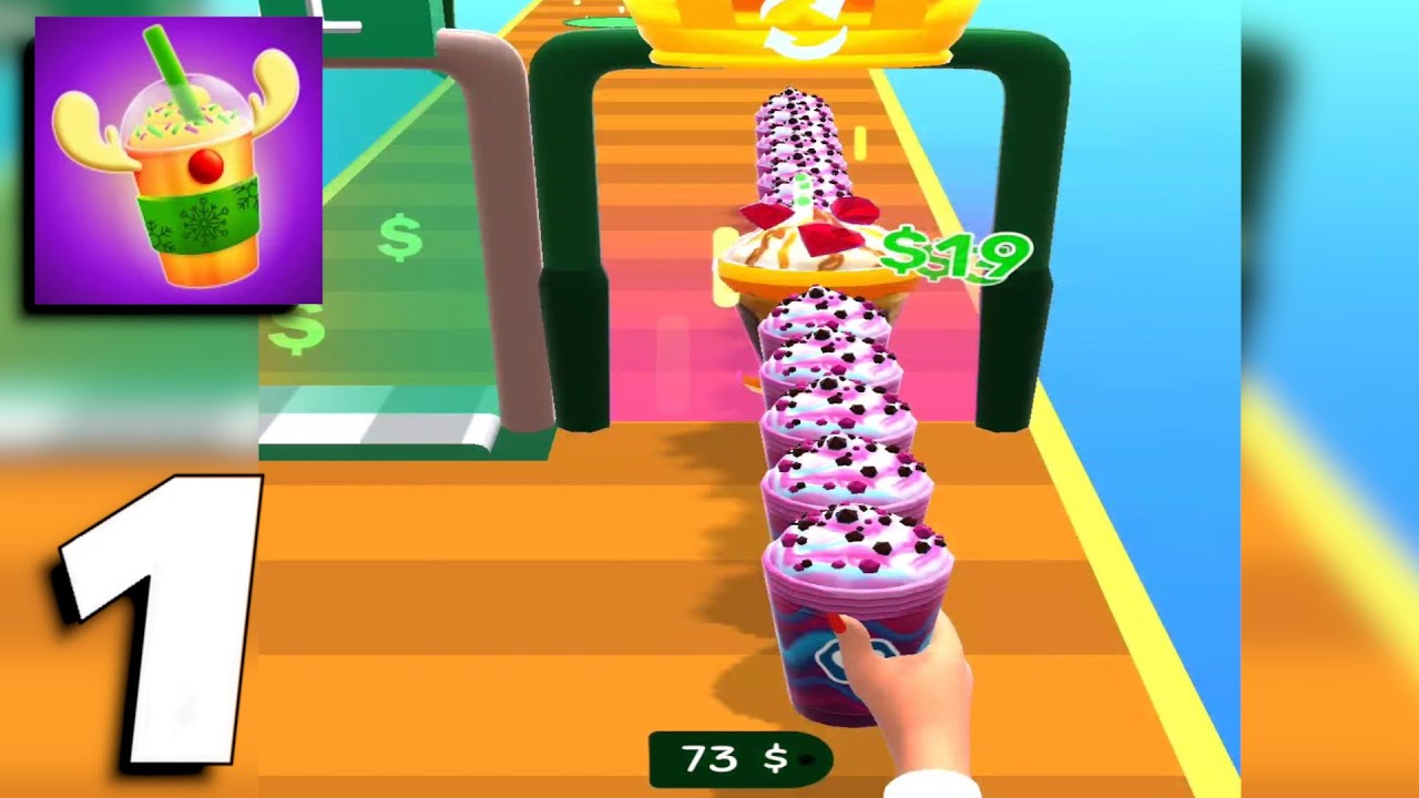 Coffee Stack - Gameplay Part 1 Levels 1-10 (Android, iOS) - All Levels