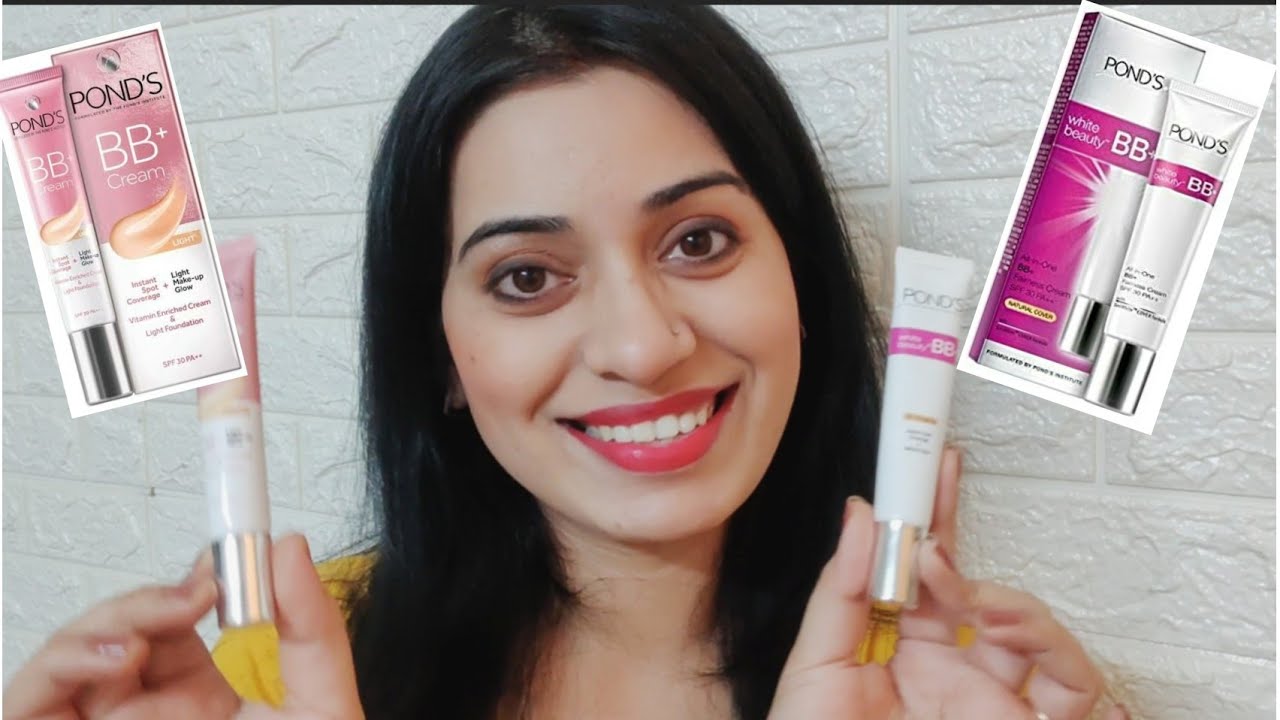 Ponds BB Cream New Vs Old Try on Review    Better 