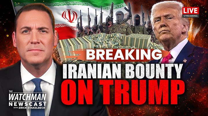 Iranian Group Raises $40 MILLION to Assassinate Trump; Israel BOMBS Syria | Watchman Newscast LIVE