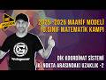 10. Sınıf Maarif Model - Dik Koordinat Sistemi - İki Nokta Arasındaki Uzaklık 2