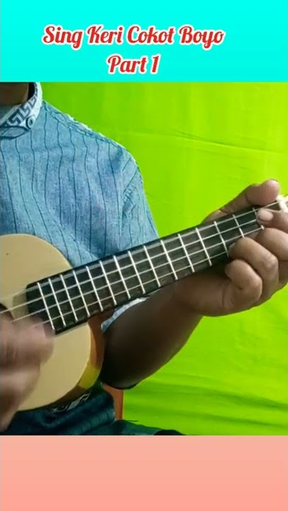 Seng Keri Cokot Boyo Versi Sholawat Ukulele senar 4 part 1//Cak Sol #shorts