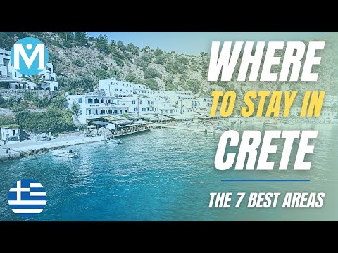 Video: Crete Towns And Beaches