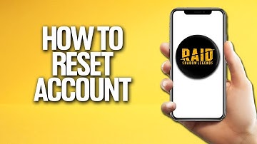 How To Reset Raid Shadow Legends Account Tutorial
