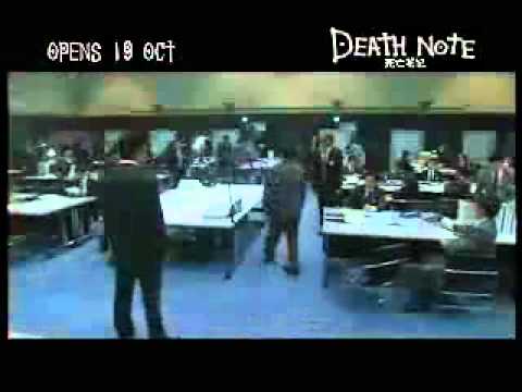 Death Note The Movie (2006) Trailer (Eng Subs)