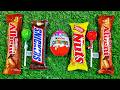 Satisfying Video | Mixing Rainbow Candy in M&M'S & Skittles Boxes