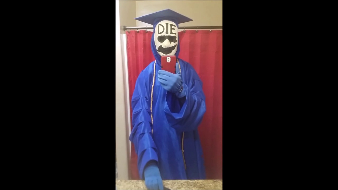 Most Likely to Die The Graduate Costume Test with Drumming Scene - YouTube