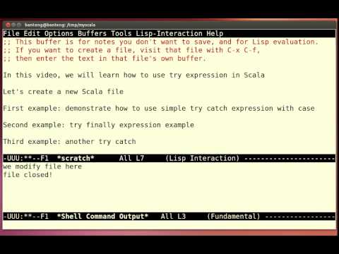 Scala Tutorial: Try