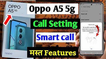 Oppo a5 5g call settings | how to enable call setting oppo a5 5g |Oppo a5 5g calling features