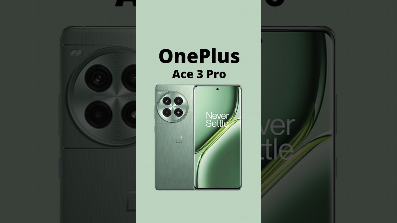 OnePlus Ace 3 Pro Specifications 