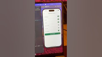 Notification Setting Screen UI Design - Flutter #shorts