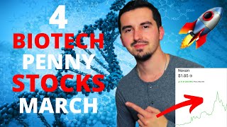 4 Biotech Penny Stocks To Buy NOW !? | MASSIVE Upside Potential | 🔥