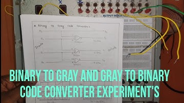 How To Do Gray To Binary & Binary To Gray Code Converter