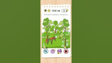 BRAIN TEST LEVEL 168 WALKTHROUGH SOLUTION