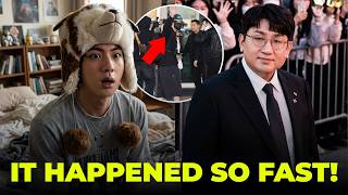 Bang Si Hyuk Reveals WHY Jungkook Had to Leave Early—Jin’s Reaction Worries ARMY!
