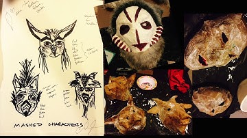 Masked Characters of Tearful Surrender