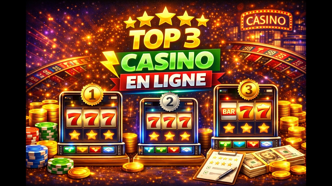 TOP 3 CASINO EN LIGNE LA FRANCE 💰 MEILLEURS SITES EN 2026 🎰