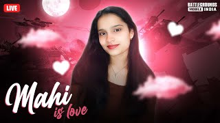 GIRL GAMER LIVE RUSH GAMEPLAY WITH MAHI 🥰#bgmi #shortstream #shortsfeed #shortslive #girlgamerlive