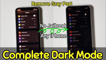 Get Better Dark Mode On iPhone - No App No Jailbreak