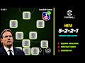 Best Defensive Formation 🔥🤯 5-2-2-1 Long ball counter Tactics efootball26 mobile 