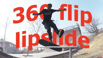 360 flip lipslide! 540 Pop Shuv It Wallplant! Skate Montage