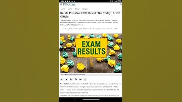 #bigbreaking 💯✨KERALA PLUS ONE RESULT NOT TODAY 💯✨ SAYS DHSE OFFICIALS ✨✨