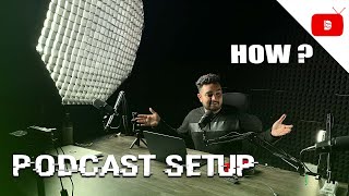 How to setup a Podcast Studio Ft Audio Array