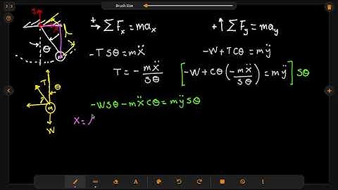 Modelado matemático de péndulo simple