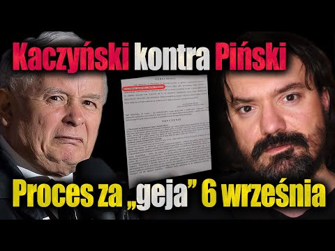 Kaczyński kontra Piński. Proces za 
