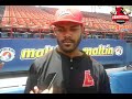 Elvis Escobar, entrenamientos