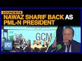 Nawaz sharif back as pmln president  dawn news english