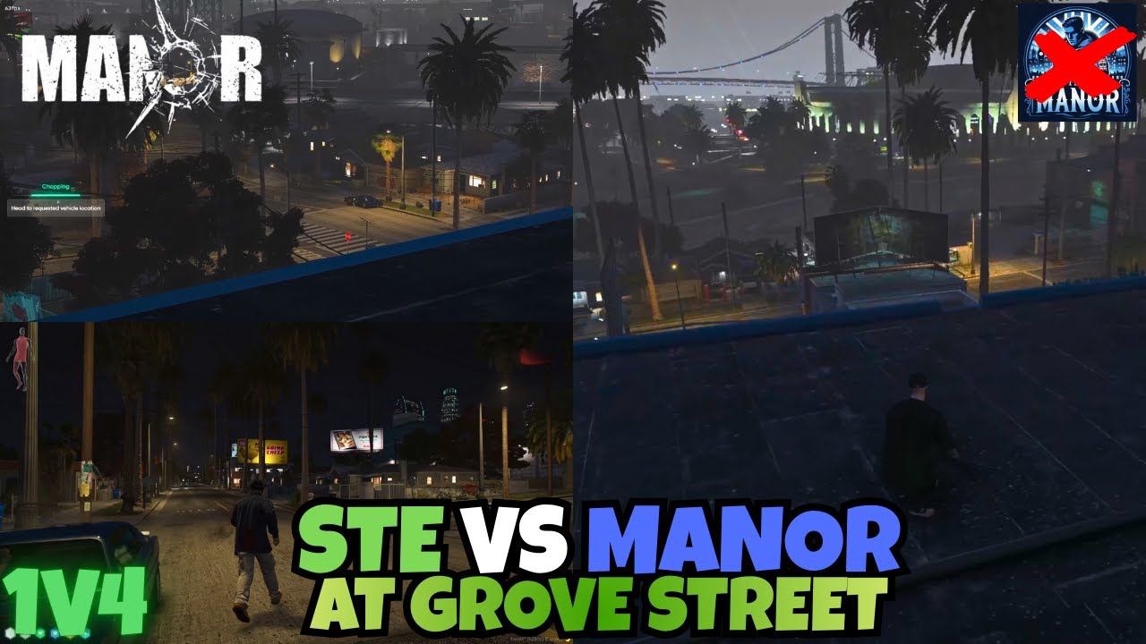 Solo Ste Pushes Manor At Grove To Get His Getback | MULTIPOV 1v4 | NOPIXEL 4.0 GTA RP