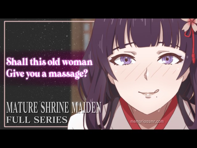 Whispers & Massage by an Older Maiden RP | Mature Shrine Maiden | Memoria ASMR
